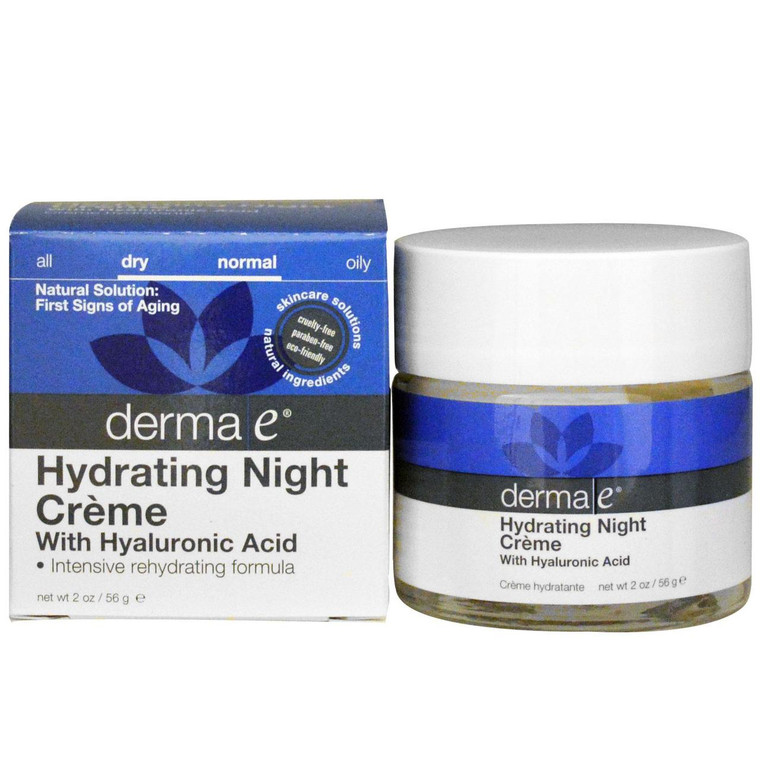Derma E, Hydrating Night Cream, 2 oz (56 g)