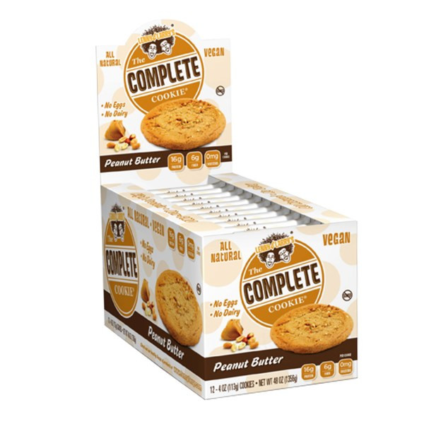 Lenny & Larrys, The Complete Cookie, Peanut Butter, 12 Cookies, 4 oz (113 g) Each