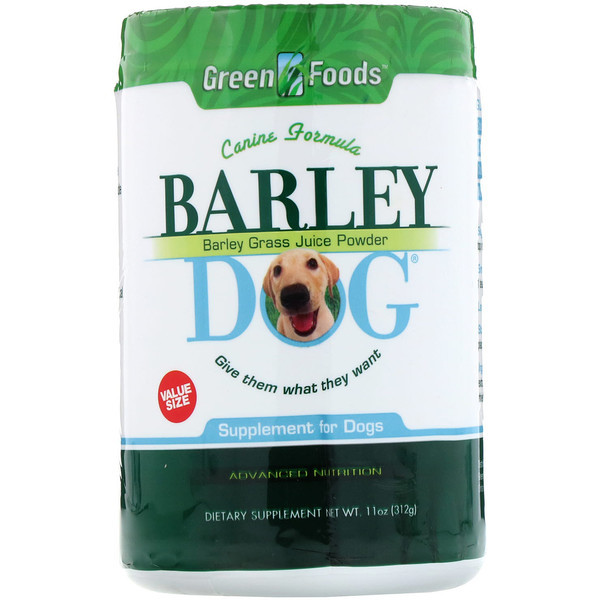 Green Foods Barley Dog -- 11 oz