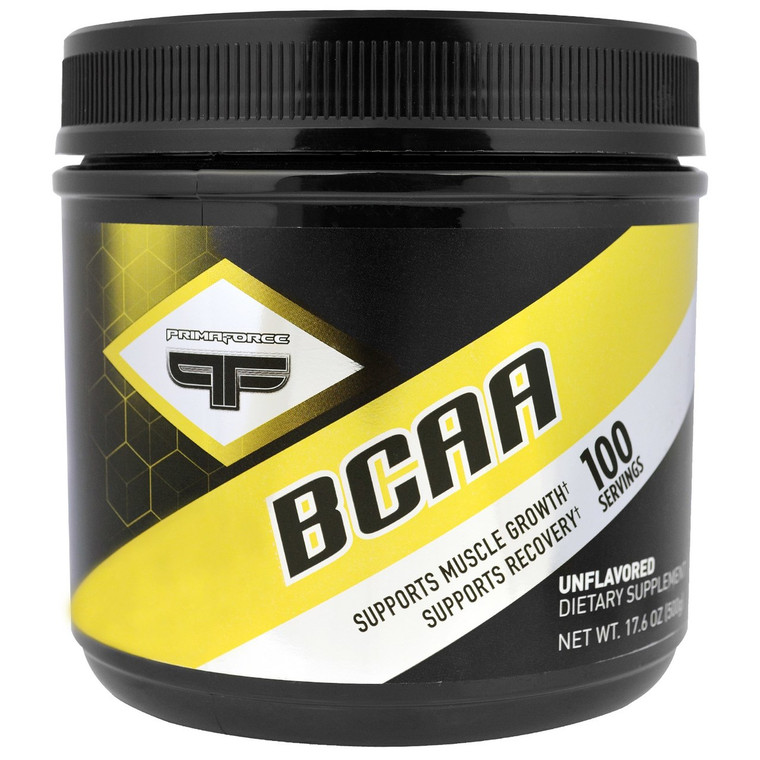 Primaforce, BCAA, Unflavored, 17.6 oz (500 g)