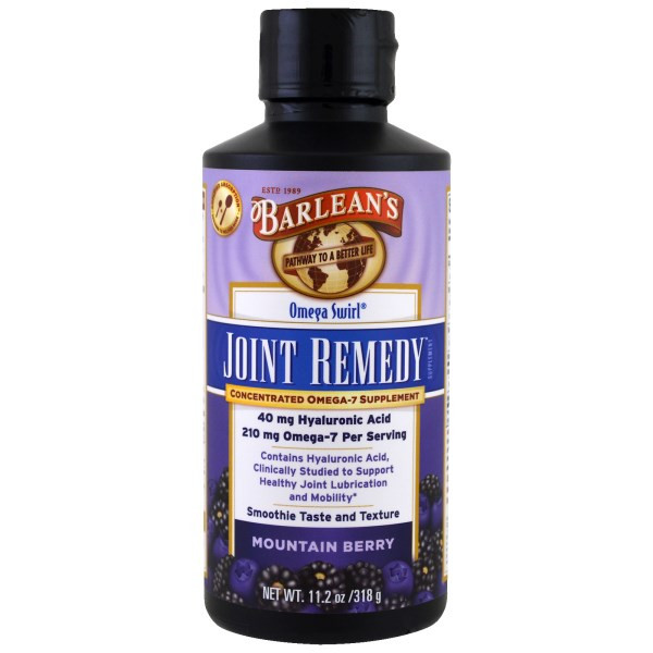 Barleans, Omega Swirl, Joint Remedy, Mountain Berry , 11.2 oz (318 g)