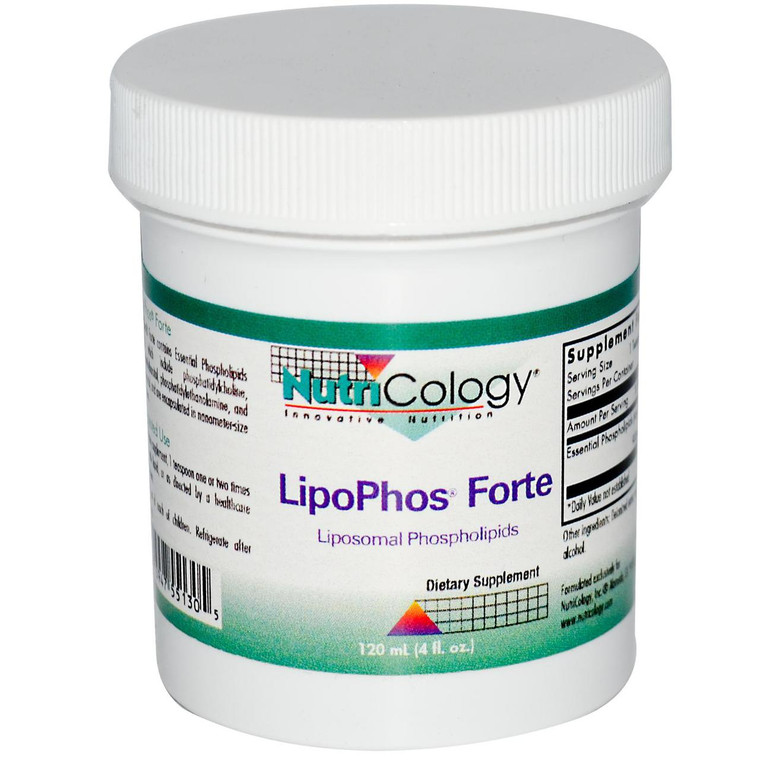NutriCology LipoPhos Forte -- 4 fl oz