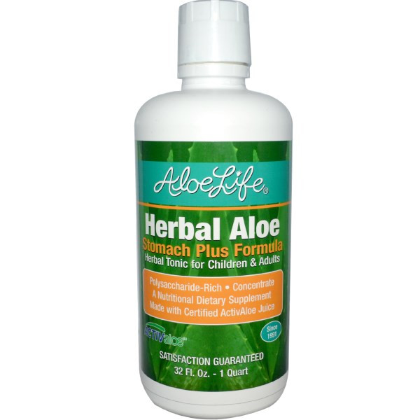 Aloe Life Herbal Aloe Stomach plus Formula -- 32 fl oz