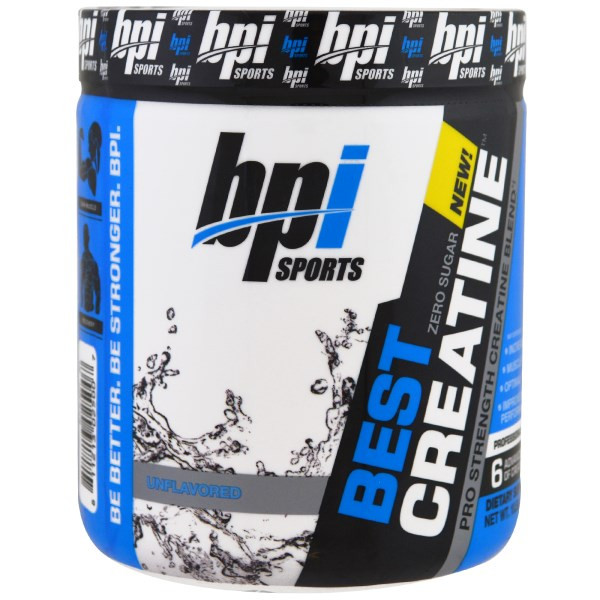 BPI Sports, Best Creatine, Limited Edition, Pro Strength Creatine Blend, Unflavored, 10.58 oz (300 g)