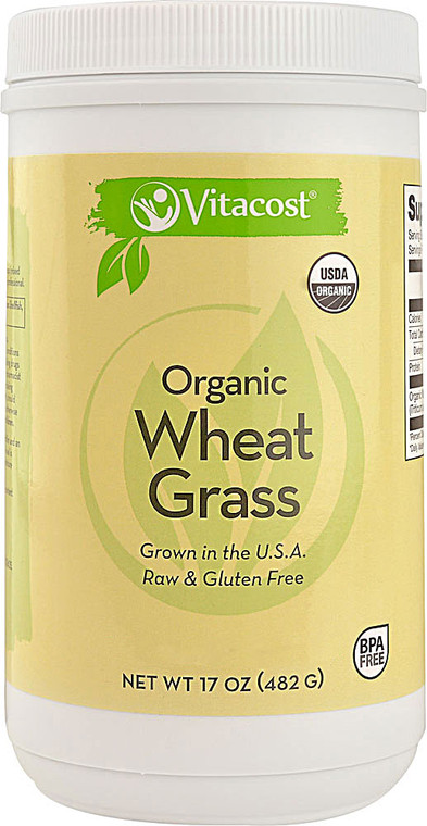 Vitaco ROOT2 Certified Organic Wheat Grass - Powder -- 17 oz (482 g)