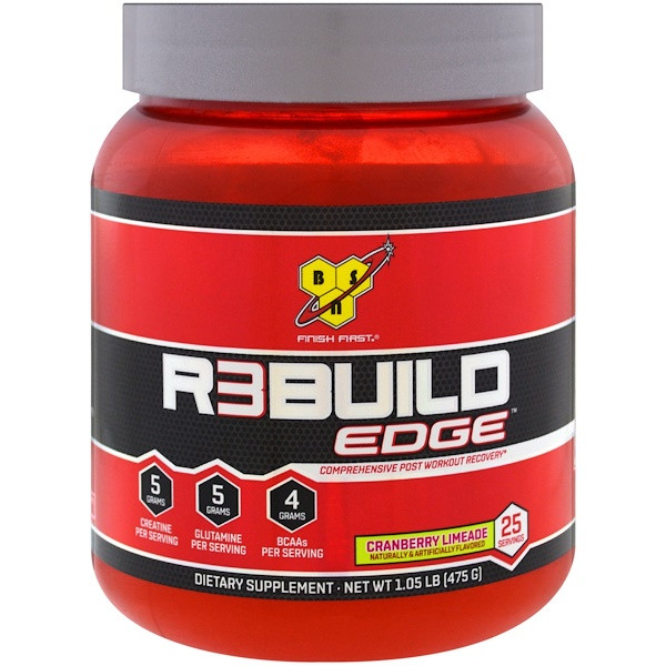 BSN, Rebuild Edge, Cranberry Limeade, 1.05 lb (475 g)