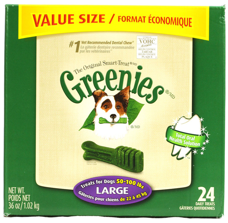 Greenies Original Large Dog Dental Treats -- 36 oz