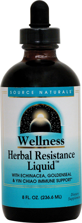 Source Naturals Wellness Herbal Resistance Liquid -- 8 fl oz