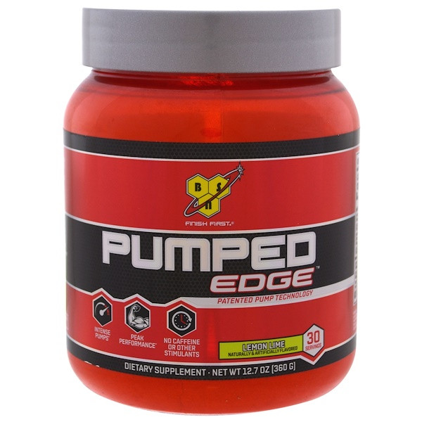 BSN, Pumped Edge, Lemon Lime , 12.7 oz (360 g)
