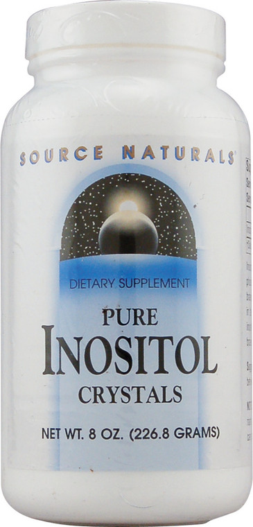 Source Naturals Pure Inositol Crystals -- 600 mg - 8 oz