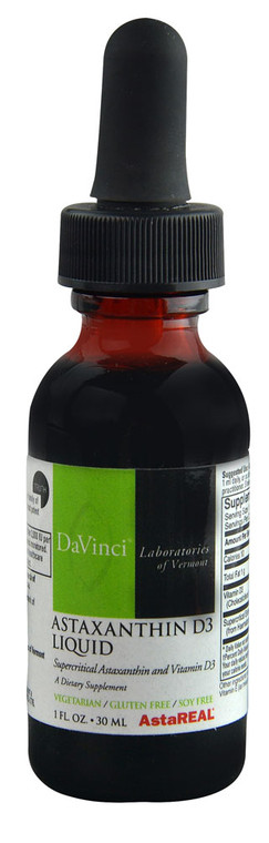 DaVinci Laboratories, Astaxanthin D3 Liquid - 1 fl oz