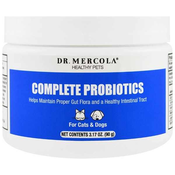 Dr. Mercola Complete Probiotics For Cats & Dogs -- 3.17 oz