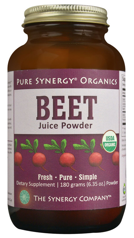 Pure Synergy Organics Beet Juice Powder -- 6.35 oz