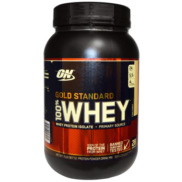 Optimum Nutrition, Gold Standard, 100% Whey, Cake Donut, 2 lbs (907 g)