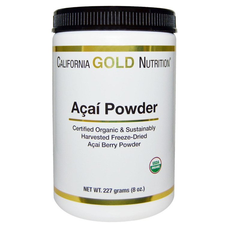 California Gold Nutrition, Organic Acai Powder, 8 oz (227 g)