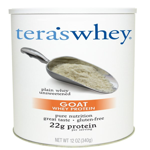 Teras Whey, Goat Whey Protein, Plain Whey Unsweetened, 12 oz (340 g)