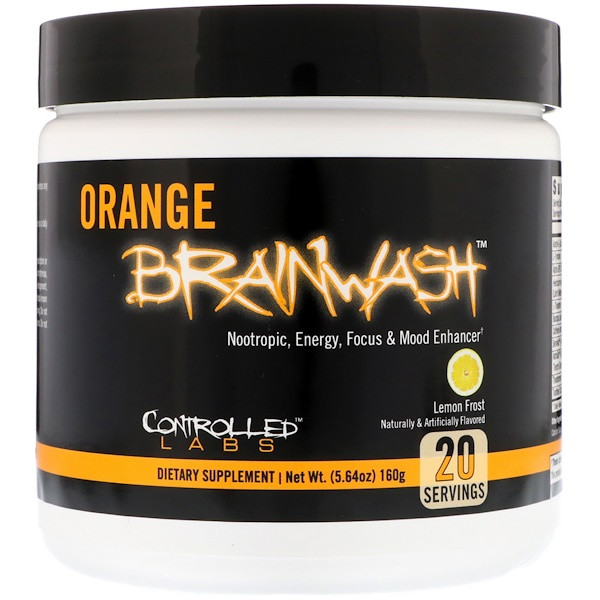 Controlled Labs, Orange Brainwash, Lemon Frost, 5.64 oz (160 g)