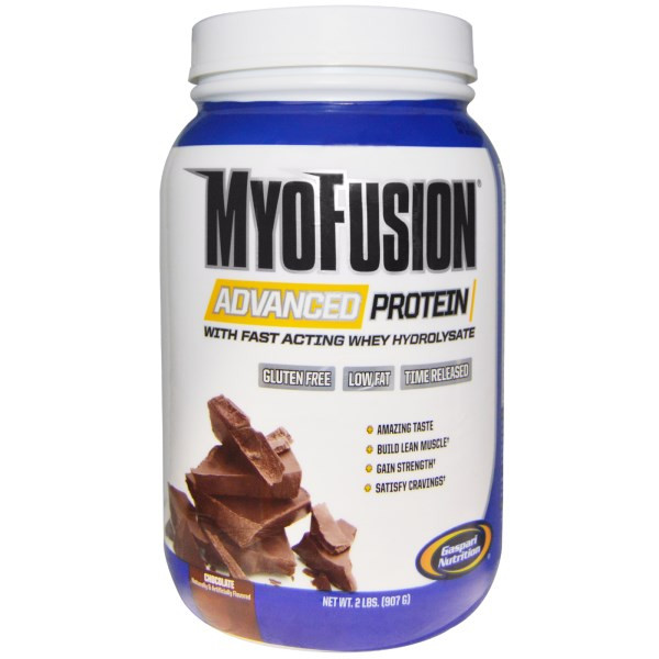 Gaspari Nutrition, Myofusion Advanced Protein, Chocolate, 2 lbs (907 g)