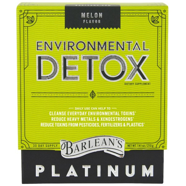 Barleans, Environmental Detox, Melon Flavor, 7.41 oz (210 g)