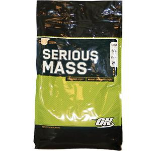 Optimum Nutrition Serious Mass Vanilla -- 12 lbs