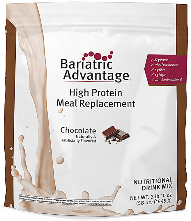 Bariatric Advantage High Protein Meal Replacement Chocolate - 35 Servings