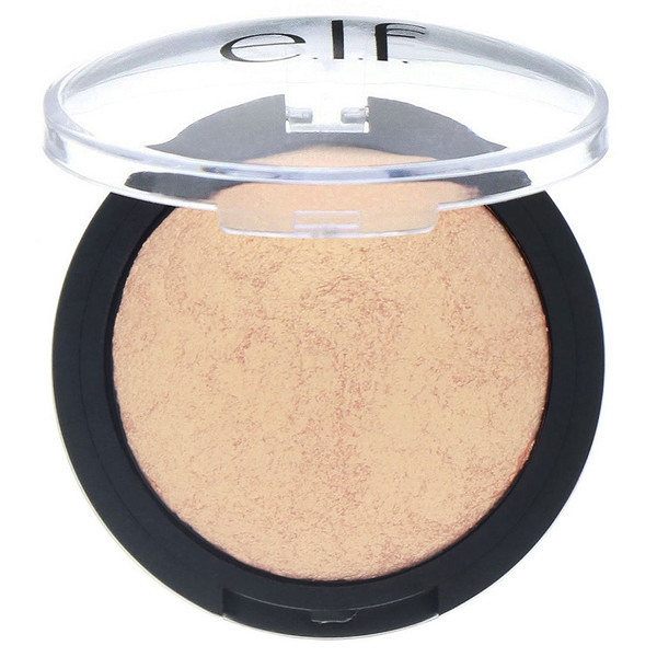 E.L.F. Cosmetics, Baked Highlighter, Apricot Glow, 0.17 oz (5 g)