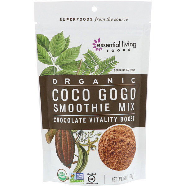 Essential Living Foods Organic Smoothie Mix Coco Gogo -- 6 oz