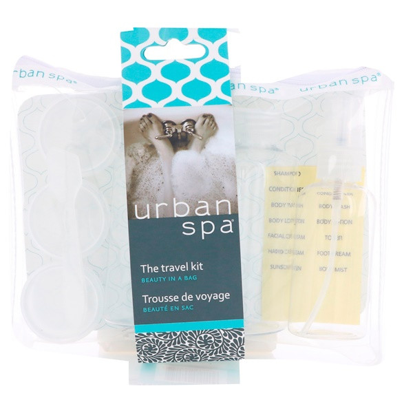 European Soaps, Urban Spa, The Travel Kit, 7 Piece Kit