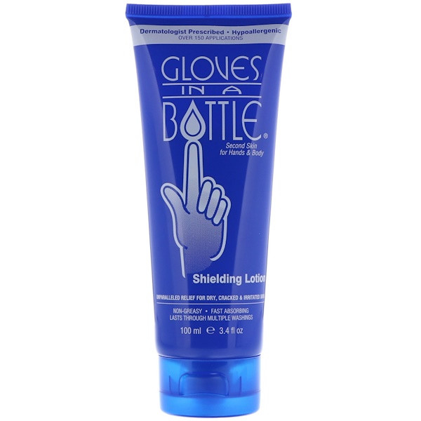 Gloves In A Bottle, Shielding Lotion, For Hands & Body, 3.4 fl oz (100 ml)