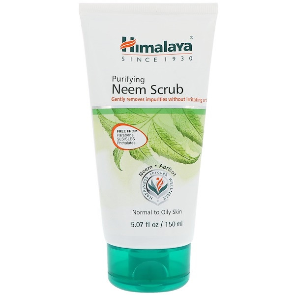 Himalaya, Purifying Neem Scrub, Normal to Oily Skin, 5.07 fl oz (150 ml)