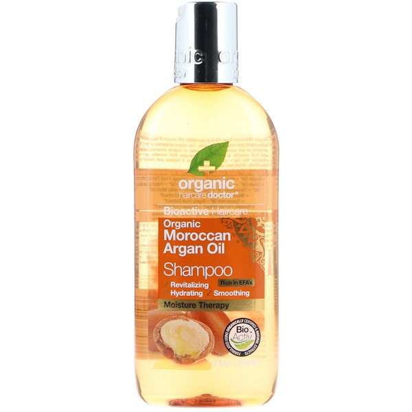 Organic Doc, Moisture Therapy, Organic Moroccan Argan Oil Shampoo, 9 fl oz (265 ml)