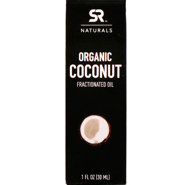 Sports Research, Organic Coconut Fractionated Oil, 1 fl oz (30 ml)