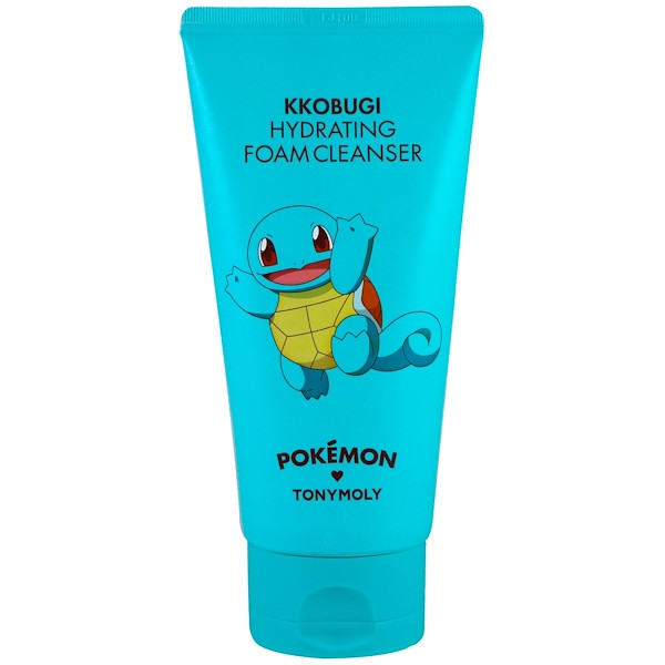 Tony Moly, Pokemon, Foam Cleanser, Hydrating, Kkobugi, 150 ml