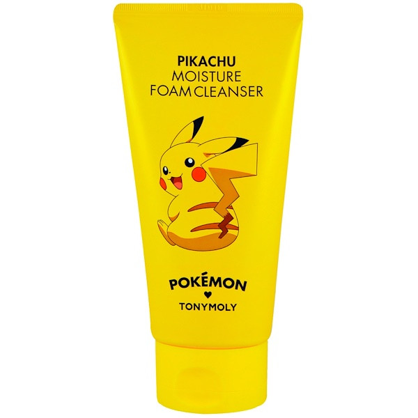 Tony Moly, Pokemon, Foam Cleanser, Moisture, Pikachu, 150 ml