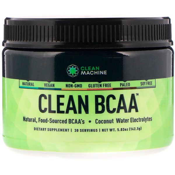 CLEAN MACHINE, Clean BCAA, 5.03 oz (142.5 g)