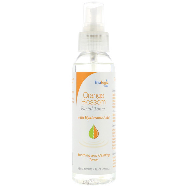 Hyalogic , Orange Blossom Facial Toner, 4 fl oz (118 ml)
