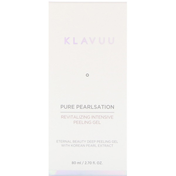 KLAVUU, Pure Pearlsation, Revitalizing Intensive Peeling Gel, 2.70 fl oz (80 ml)