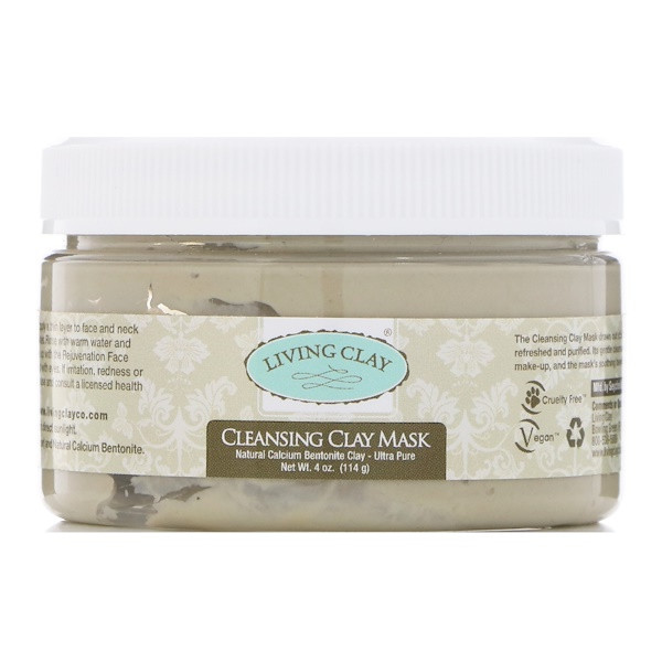 Living Clay, Cleansing Clay Mask, 4 oz (114 g)