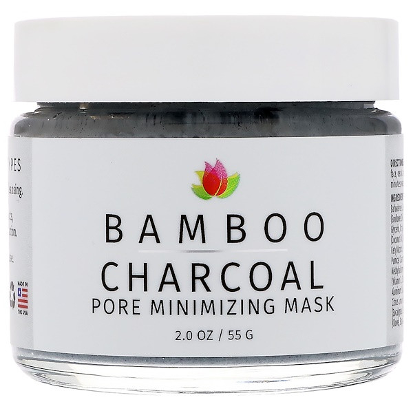 Reviva Labs, Bamboo Charcoal, Pore Minimizing Mask, 2 oz (55 g)