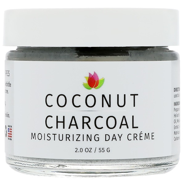 Reviva Labs Charcoal Tea Tree Moisturizing Day Creme -- 2 oz