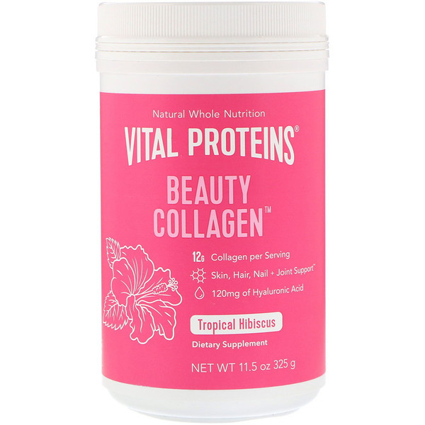 Vital Proteins, Beauty Collagen, Tropical Hibiscus, 9.6 oz (271 g)