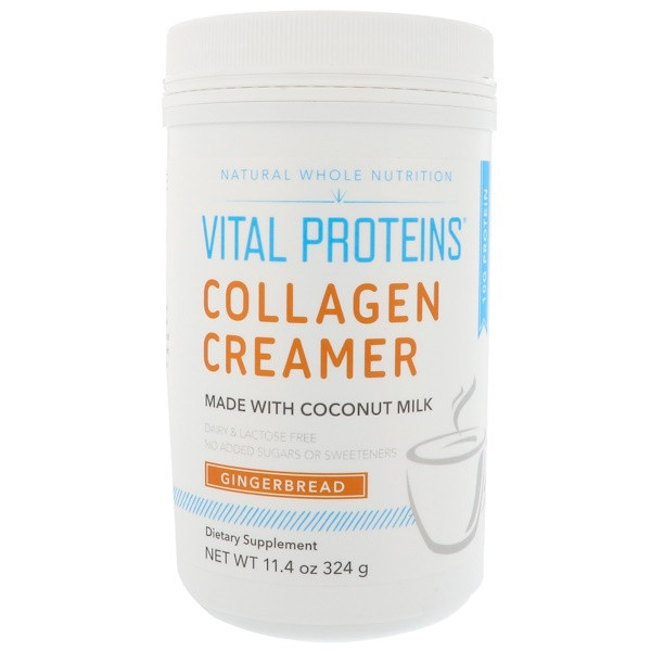 Vital Proteins, Collagen Creamer, Gingerbread, 11.4 oz (324 g)