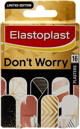 3 PACK OF Elastoplast Don't Worry Coloured Plaster 16 Pack