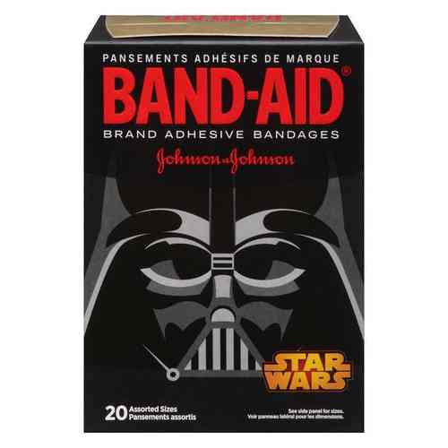 3 PACK OF Johnson's Band-Aid Character Star Wars 15 Pack