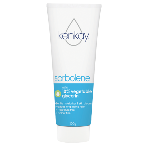 3 PACK OF Kenkay Sorbolene With 10% Vegetable Glycerin Tube 100g
