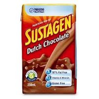 3 PACK OF Sustagen Ready To Drink Dutch Chocolate 250ml