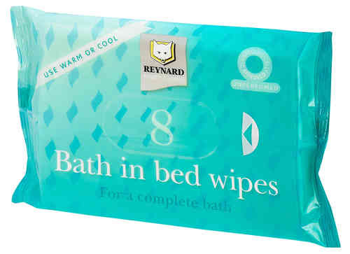 3 PACK OF Reynard Bath in Bed Wipes 8 Pack