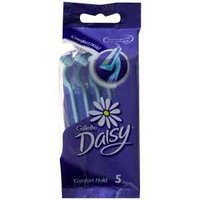 3 PACK OF Gillette Daisy Comfort Hold Disposable 5 Pack