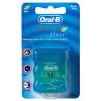 3 PACK OF Oral B Floss Satin Mint 25m