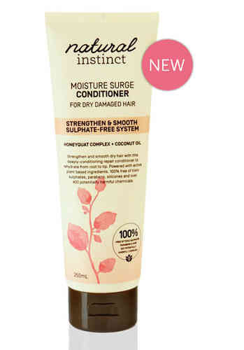 3 PACK OF Natural Instinct Moisture Surge Conditioner 250ml